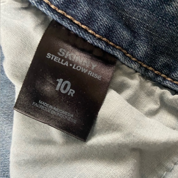 Express Jeans Stella Low Rise Skinny Jeans 10R - Picture 5 of 7